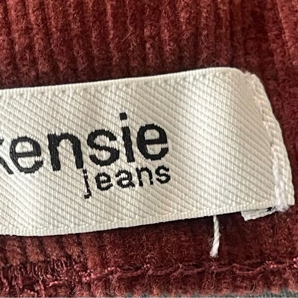 Dusty Rose Corduroy Flare Pants - Picture 8 of 9